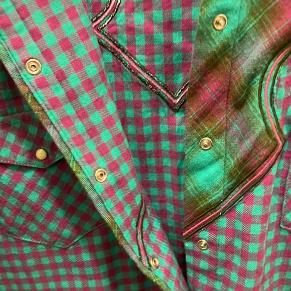 Ryan Michael western shirt ladies size large - Picture 8 of 8